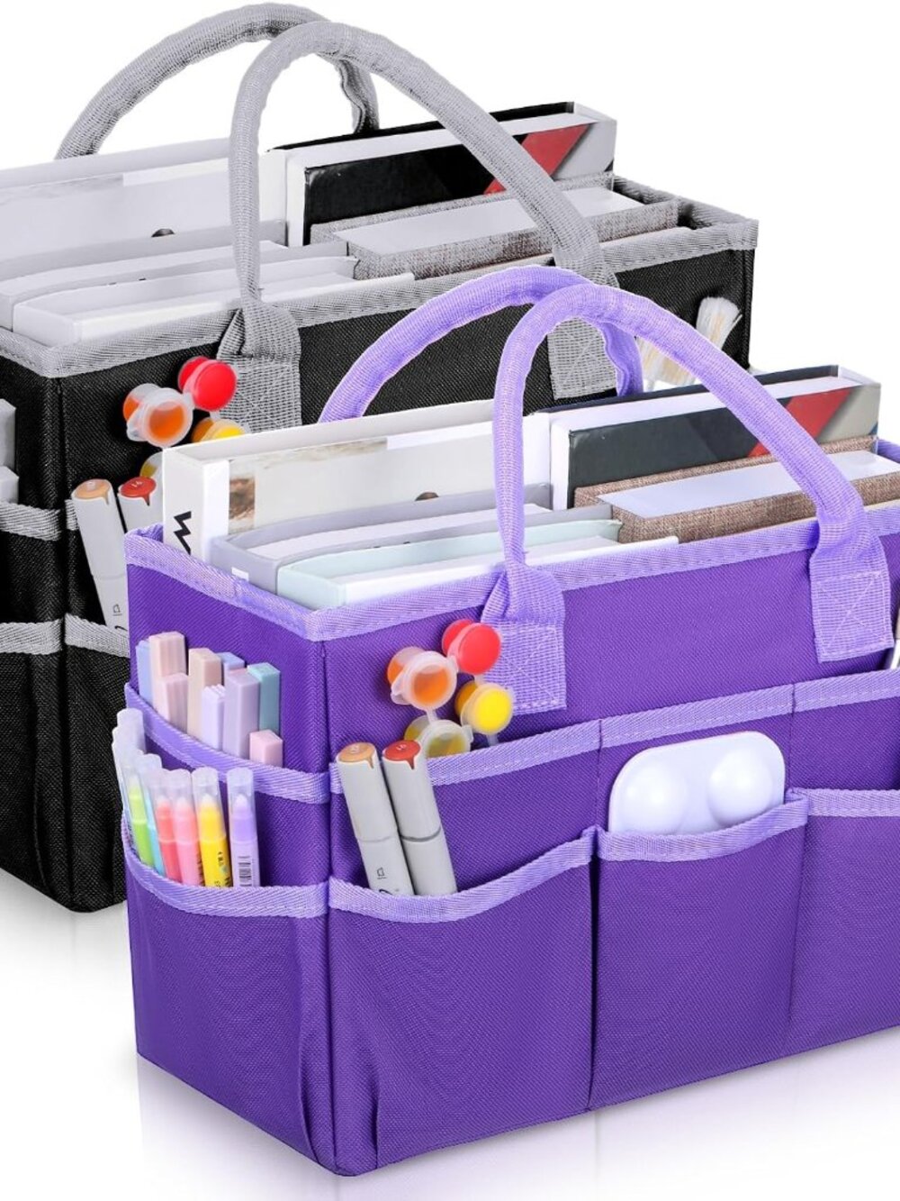 2 Pcs Craft Organizer Tote Bag